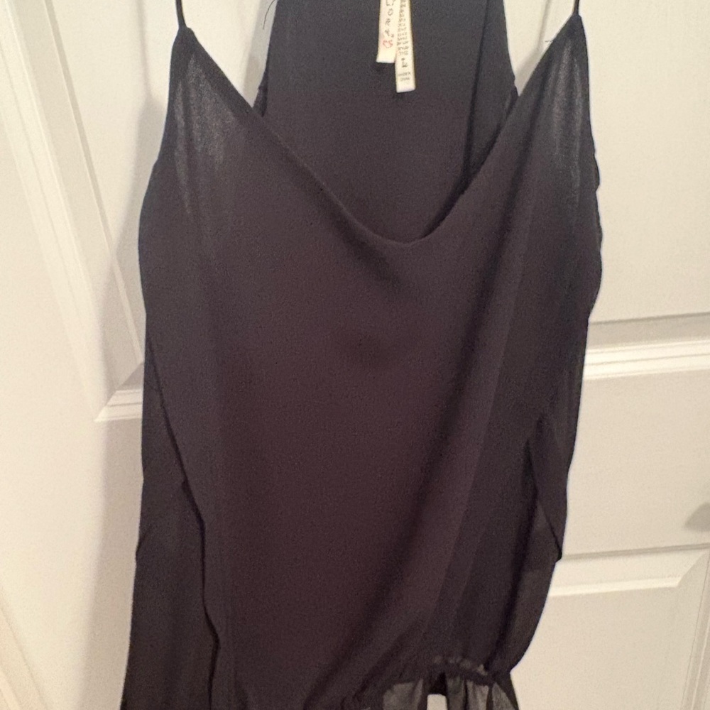 Chic Black Camisole Top